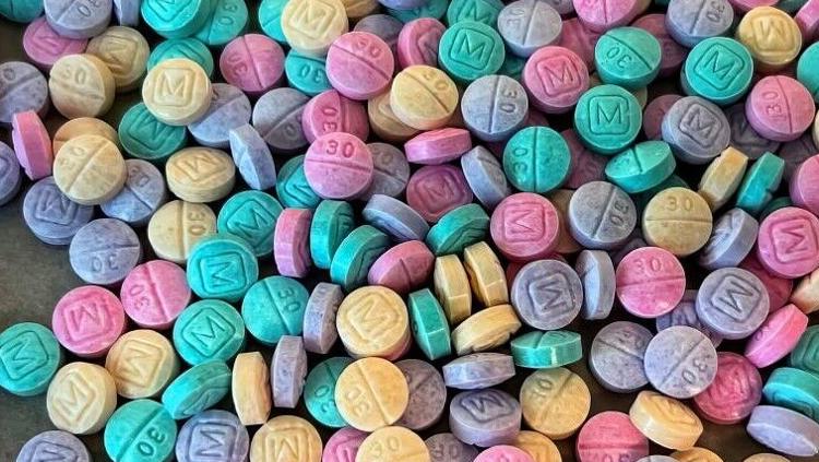 Multi Colored Rainbow Pills Laced With Deadly Fentanyl